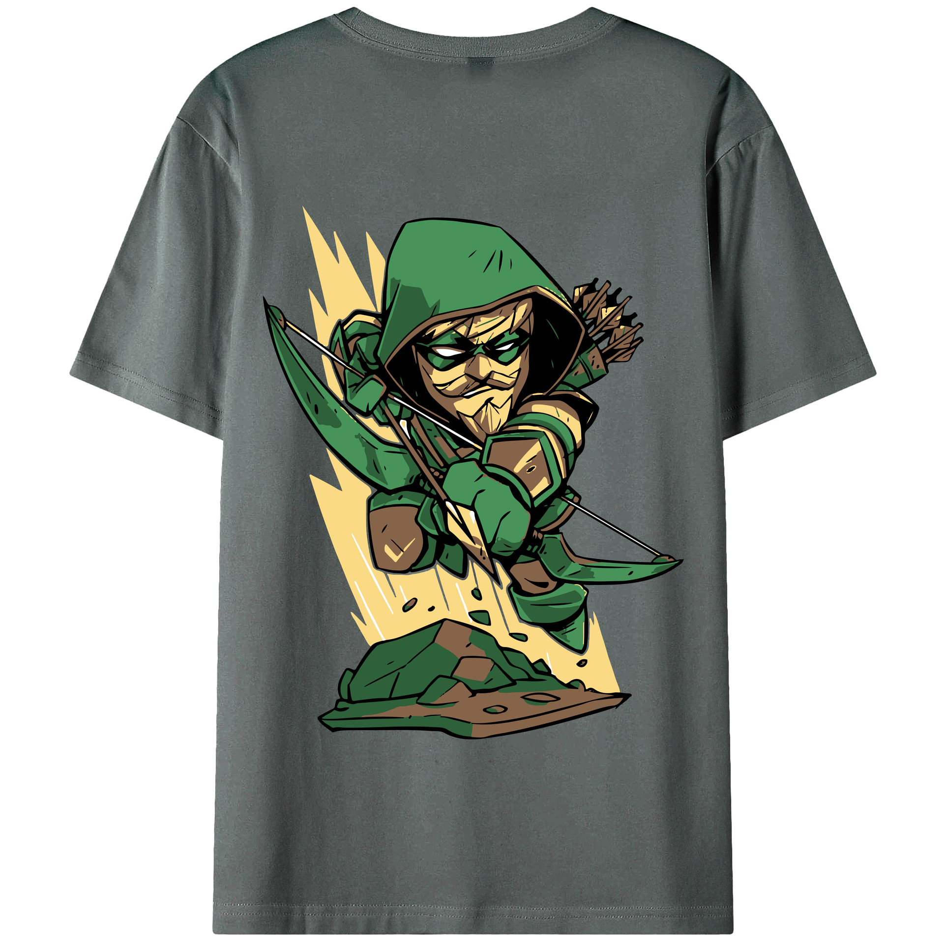 （画像用） アベンジャーズ The Avengers 綿100％半袖Tシャツ（背面プリント）